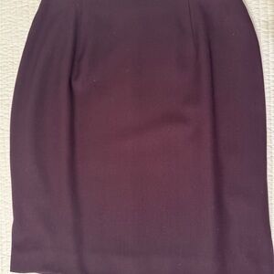 Rena Rowan Plum Pencil Skirt